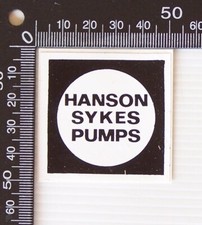 VINTAGE HANSON SYKES PUMPS