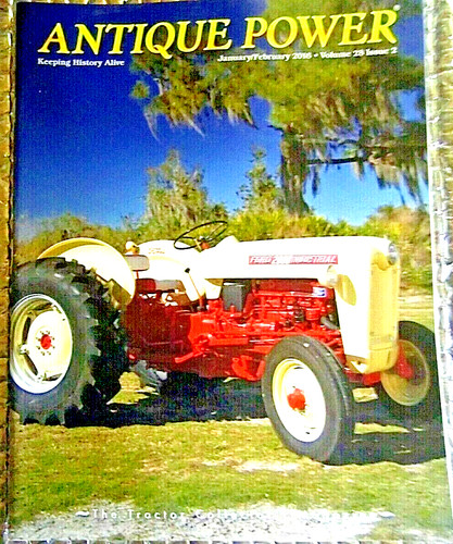 Antique power the tractor - power,