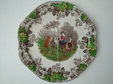 Copeland Spode Byron Series no 2 Quotered Plate 26 Cm Diameter
