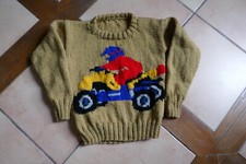 HAND KNITTED  CHILD'S  QUAD