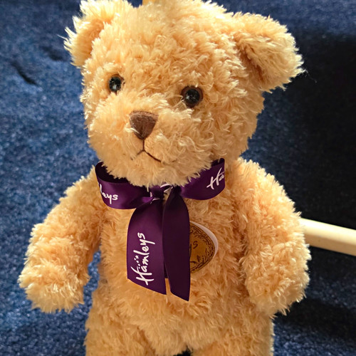 Hamleys beige plush teddy - beige,