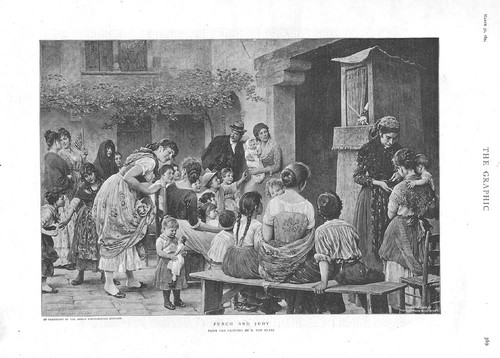 Punch and judy after eugen - judy,
