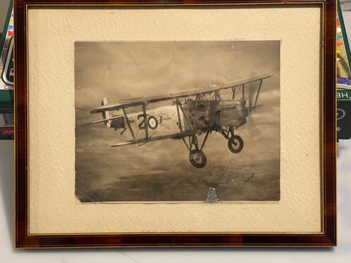 Hawker horsley aircraft sepia - hawker,