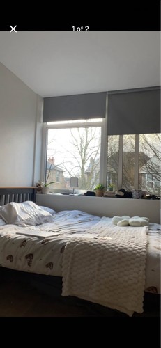 Ikea hemnes bed frame - -, dark