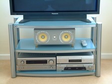 Soundstyle Audoiphile quality Horizontal Hi-Fi / AV / TV Rack - Coated Steel