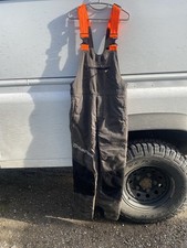 Hasqvarna Chainsaw Trousers and Bib Brace Size Large
