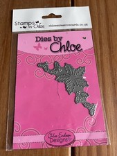 Chloe's Creative Cards Holly Flower Corner Die