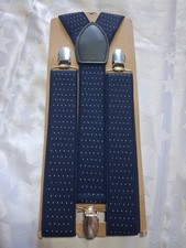 *NAVY BRACES* gents Dotty