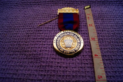 M masonic jewel - g.l.m.m.m,