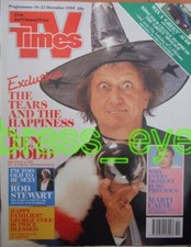 TV Times Ken Dodd Rod Stewart Marti Caine George Cole