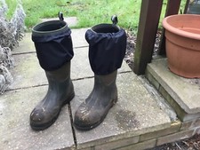Waterproof Welly/ski Boot Toppers garden equine hay dog walk gaitors fishing 