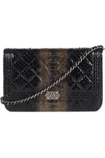 CHANEL BLACK 2014 BOY WALLET