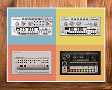 ROLAND TB-303 TR-808 TR-909