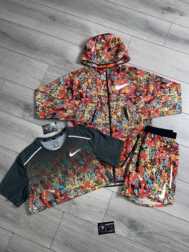 Nike floral red tracksuits - nike, 3