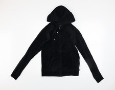 Miss Fiori Womens Black Velour