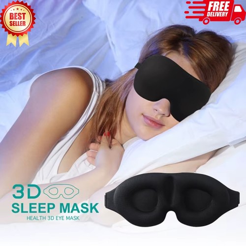 Soft padded sleep mask eye - 3d,