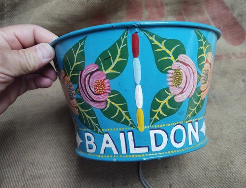 Bargeware hard painted - painted, tin