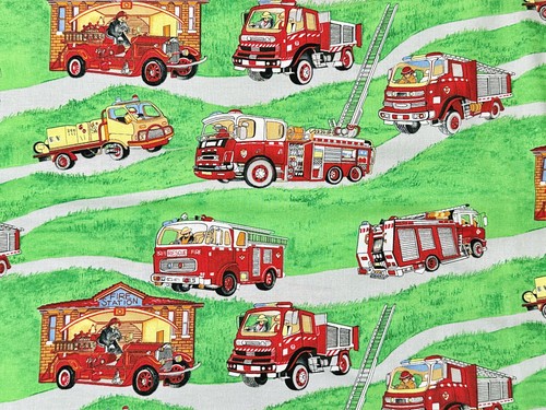 Fire truck valance red - truck,