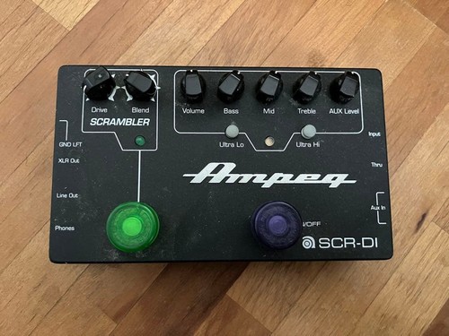 Ampeg scr bass preamp - bass, di