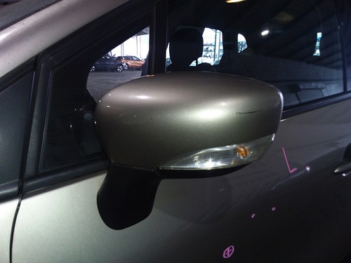 Wing mirror left beige renault - left,