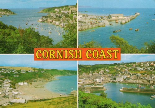 Postcard cornwall coast - postcard,