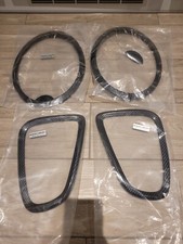 KillAllChrome MINI R56 Front Headlight & Rear Tail Light Covers Carbon Look