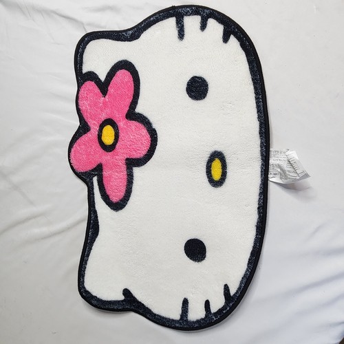 Hello kitty face rug - kitty,