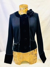 Nougat London Black Wool &