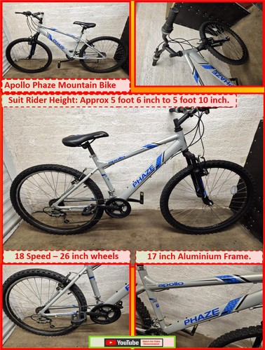 Apollo phaze mountain bike - bike,