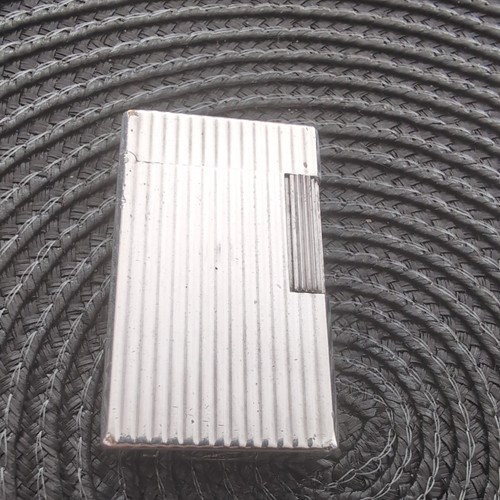 Dupont silver vintage lighter - silver,