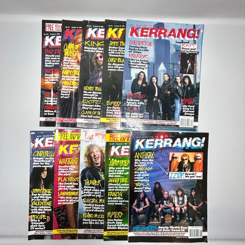 Vintage kerrang magazine - kerrang!,