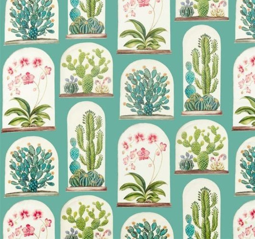 Sanderson curtain fabric - curtain,