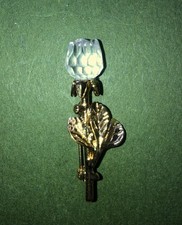 Swarovski broach rose pin in