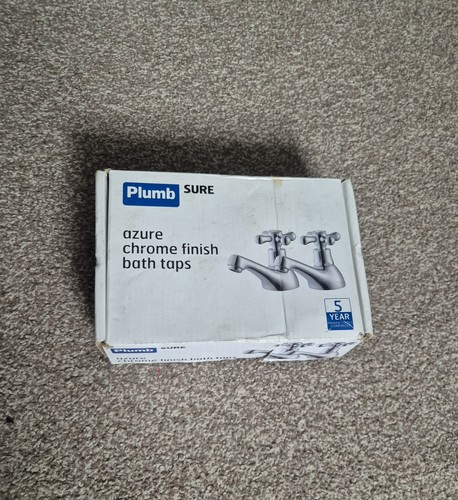 Plumbsure bath taps chrome - bath,