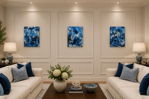 Trending triptych set - trending,