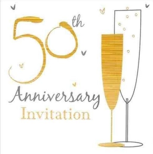 50th anniversary golden - 50th,