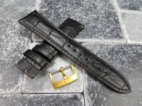 18mm leather strap black watch - 18mm,