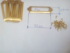 10 x Brass Cabinet Drawers