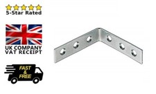 SMALL/LARGE STEEL RIGHT ANGLE BRACKET 100mm x 100mm x 20mm L Shape Corner Repair