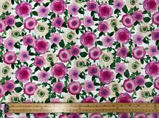 Watercolour Rose Fabric