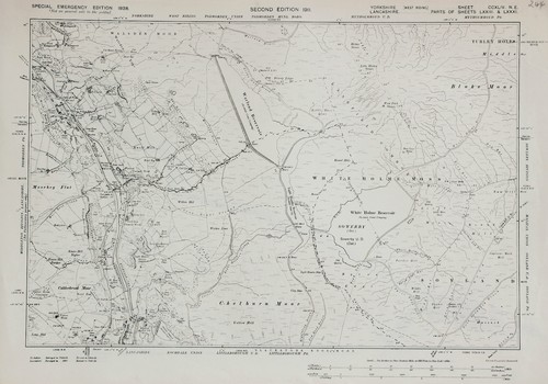 West yorkshire map ordnance - -,