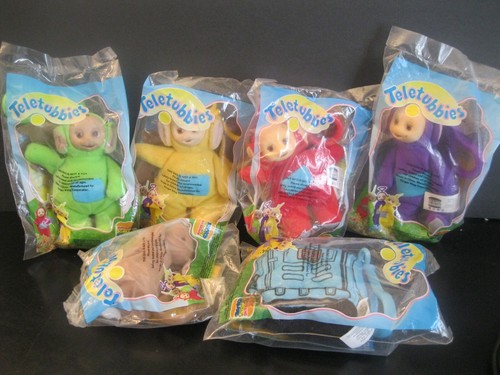 Teletubbies complete 6 toy - "complete,