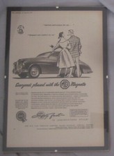 1955 MG Magnette Original framed advert