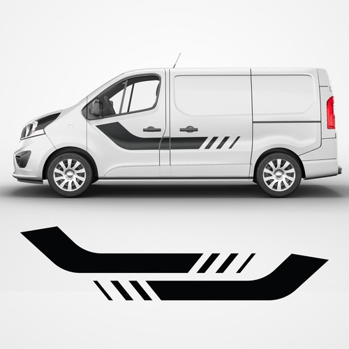 Stickers for vauxhall vivaro - for,
