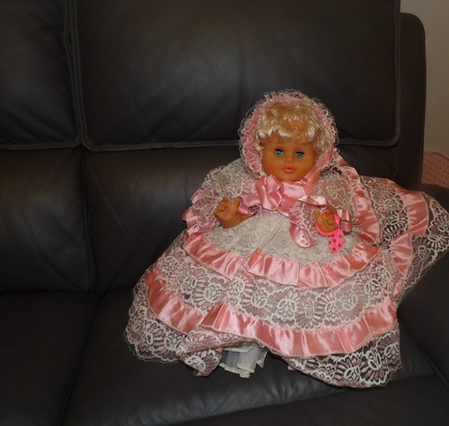 Large vintage doll 1970s - large,