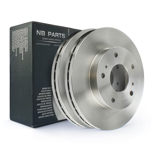 Front brake discs 257mm vented - discs,