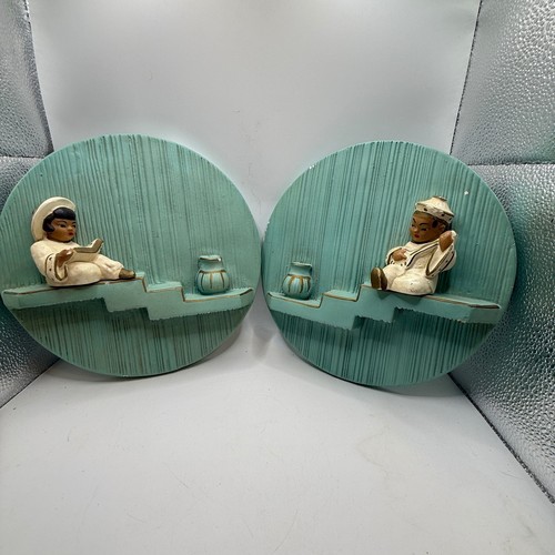 Vintage mid century chalkware - vintage,
