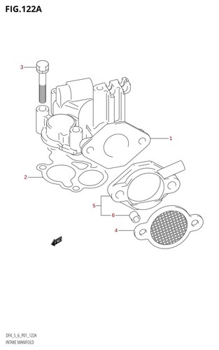 Suzuki genuine inlet manifold - suzuki,