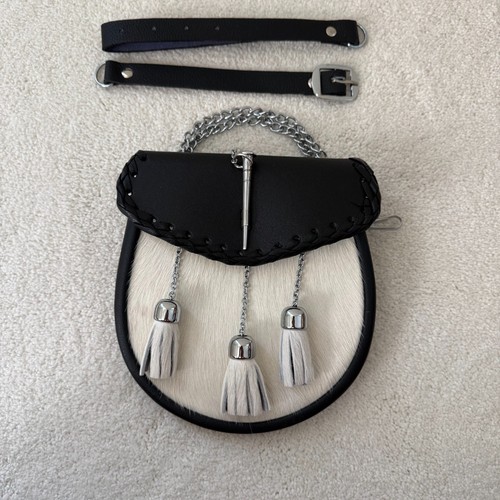 Leather sporran pin drop - pin,