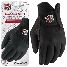 WILSON MENS Rain™ GLOVES / NONE SLIP WET WEATHER GOLF RAIN GLOVES / MENS PAIR